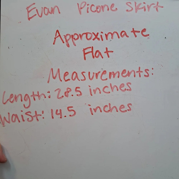 Vintage Evan-Picone Black White Wool Lined Classy Feminine Midi Skirt Size 8 - Picture 7 of 7